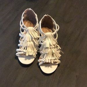 Kitten heel sandals